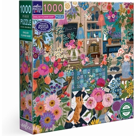 1000 PCS EEBOO ENGLISH SHOP PUZZLES EEBOO -1