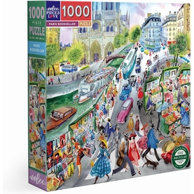 1000 PCS EEBOO PARIS BOOKSELLE PUZZLES EEBOO -1
