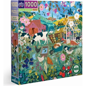 1000 PCS EEBOO ENGLISH HEDGERO PUZZLES EEBOO -1