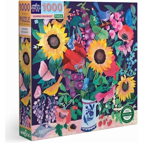 1000 PCS EEBOO SUMMER BOUQUET PUZZLES EEBOO -1
