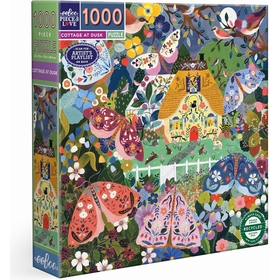 1000 PCS EEBOO COTTAGE DUSK PUZZLES EEBOO -1