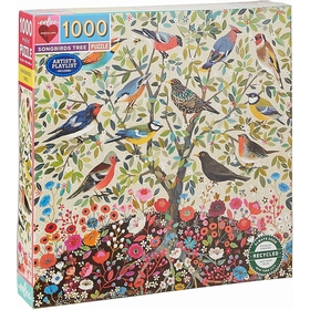 1000 PCS EEBOO SONGBIRDS TREE PUZZLES EEBOO -1