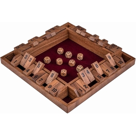 SHUT THE BOX 4 JOUEURS NOYER JEUX SOCIETE WILSON -1