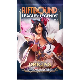 1 BOOSTER RIFTBOUND ORIGINS 1 CARTES COLLECTION UVS GAMES -1