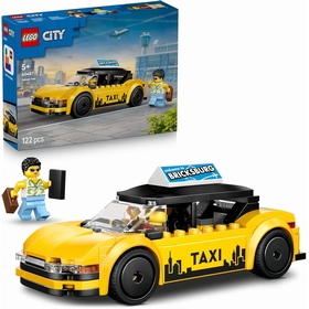 LEGO CITY 60487 TAXI JAUNE JEUX CONSTRUCTION LEGO -1