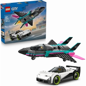 LEGO CITY 60489 JET VS VOITURE JEUX CONSTRUCTION LEGO -1