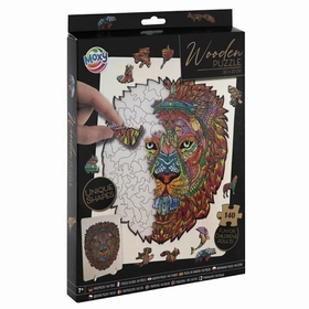 WOODEN PUZ LION 140PCS PUZZLES DIVERS -1