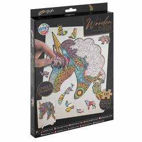 WOODEN PUZ LICORNE 137PCS PUZZLES DIVERS -1