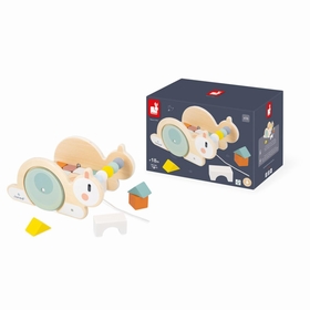 CHARIOT CUBE ESCARGOT JOUETS EVEIL JANOD -1