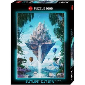 PUZZLES 1000 FUTUR CITIES PUZZLES HEYE -1