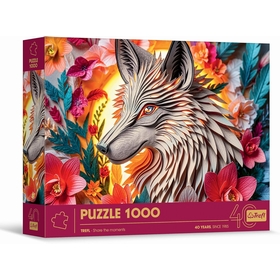 PUZZLES 1000 EFFET 3D LOUP PUZZLES TREFL -1