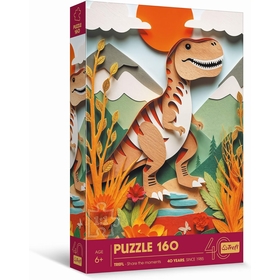 PUZZLES 160 EFFET 3D DINOSAURE PUZZLES TREFL -1