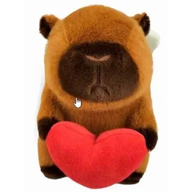 1 PELUCHE 20 CM CAPYBARA PELUCHES DIVERS -1