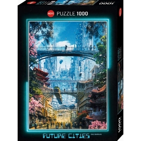 PUZZLES 1000 FUTUR CITIES PUZZLES HEYE -1