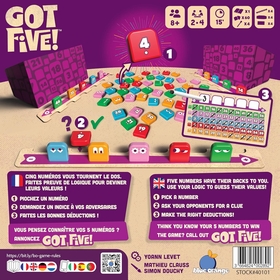 GOT FIVE JEUX SOCIETE BLUE ORANGE -2