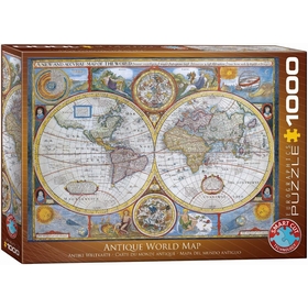 PUZZLES 1000 CARTE MONDE PUZZLES SMART CUT -1