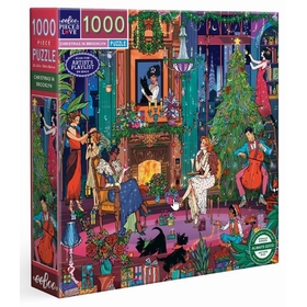 1000 PCS EEBOO CHRISTMAS IN PUZZLES EEBOO -1