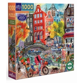 1000 PCS EEBOO ARTISTS IN AMST PUZZLES EEBOO -1