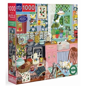 1000 PCS EEBOO STRAWBERRY PUZZLES EEBOO -1