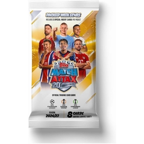 1 BOOSTER TOPPS UCC MATCH26/27 CARTES COLLECTION TOPPS -1