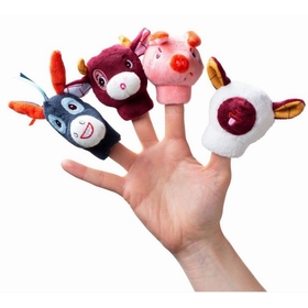 MARIONETTE DOIGT FERME JOUETS EVEIL LILLIPUTIENS -1