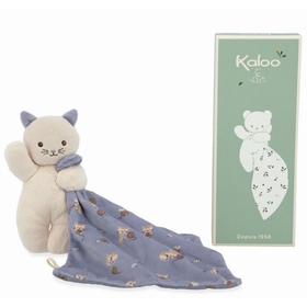 DOUDOU CHAT LILAS PELUCHES KALOO -1