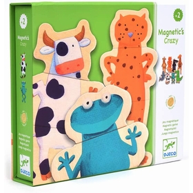 MAGNET ANIMAUX 3 PC BOIS JEUX EDUCATIFS DJECO -1