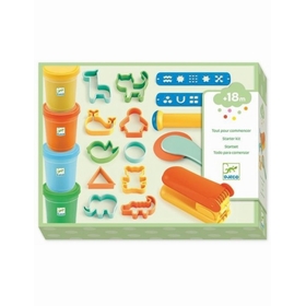 COFFRET PATE A MODELER VERT JEUX CREATIFS DJECO -1