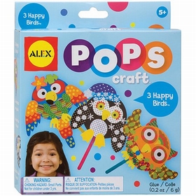 POPS CRAFT OISEAUX JEUX CREATIFS ALEX -1