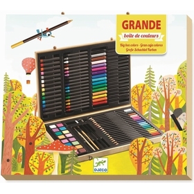 BIG BOX 88 PCS COLORIAGE PEIN JEUX CREATIFS DJECO -1
