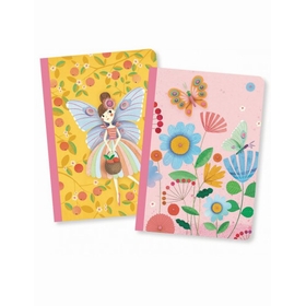 2 CARNETS ROSE DJECO JEUX CREATIFS DJECO -1