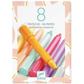 8 PASTELS GEL A JEUX CREATIFS DJECO -1