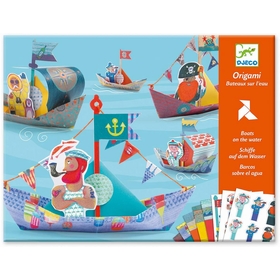 ORIGAMI BATEAUX JEUX CREATIFS DJECO -1