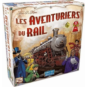 LES AVENTURIERS DU RAIL JEUX SOCIETE DAYS OF WONDER -1