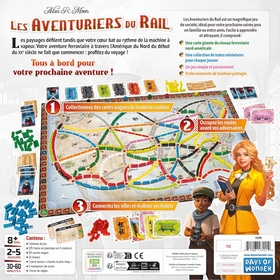 LES AVENTURIERS DU RAIL JEUX SOCIETE DAYS OF WONDER -2
