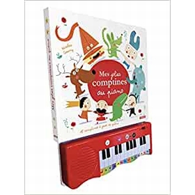 MES JOLIES COMPTINES AU PIANO LIVRES AUZOU -1