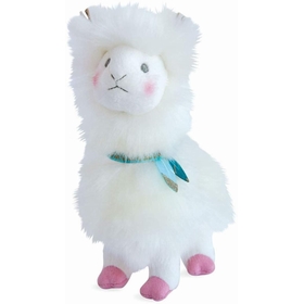 LAMA BLANC PM PELUCHES HISTOIRE D'OURS -1