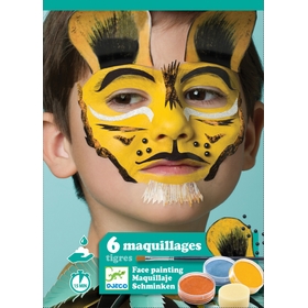 6 MAQUILLAGES TIGRES DJECO IMITATION DJECO -1