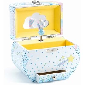 BOITE BIJOUX MUSICALE LICORNE CADEAUX DJECO -1