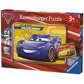 PUZZLES 2X 12 PIECES CARS PUZZLES RAVENSBURGER -1