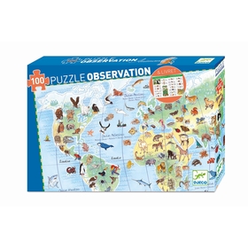 PUZ OBSERVATION ANIM. 5 ANS+ PUZZLES DJECO -1