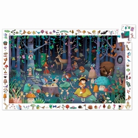 PUZ OBSERVATION 100 PCS FORET PUZZLES DJECO -2