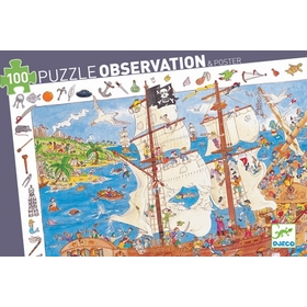 PUZ OBSERVATION PIRATE 5 ANS+ PUZZLES DJECO -1