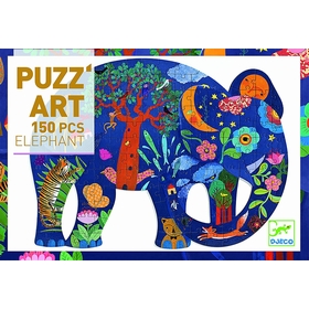 PUZZLE ART ELEPHANT 6 ANS+ PUZZLES DJECO -1