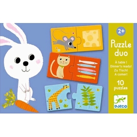 PUZZLE DUO A TABLE PUZZLES DJECO -1