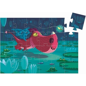 PUZZLE SILHOUETTE DRAG. 3 ANS+ PUZZLES DJECO -2