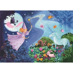 PUZZLE SILHOUETTE FEE 4 ANS+ PUZZLES DJECO -2