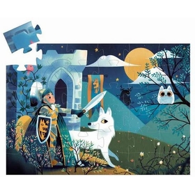 PUZZLE SILHOUETTE CHEV. 4 ANS+ PUZZLES DJECO -2