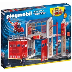 CASERNE DE POMPIERS 9462 FIGURINES PLAYMOBIL -1