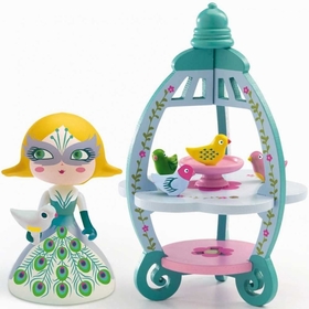 ARTY TOYS COLOMBA BIRDHOUSE FIGURINES DJECO -1